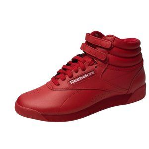 Reebok Red Women's Wedge Sneaker
